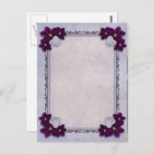 ハートラブデート運命の運命をパーソナライズ ポストカード (正面/裏面)