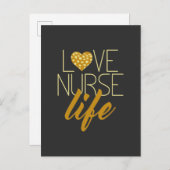 ハートラブナース 案内ポストカード (正面/裏面)