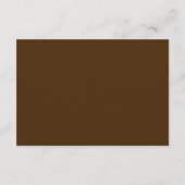 ハートラブノットウェスタン結婚ズインサートカード エンクロージャーカード (裏面)