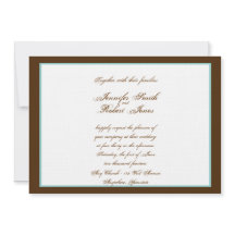 ハートラブノットウェスタン結婚式招待状