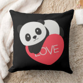 ハートラブパンダ クッション (ブランケット)