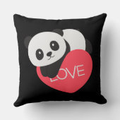 ハートラブパンダ クッション (裏面)