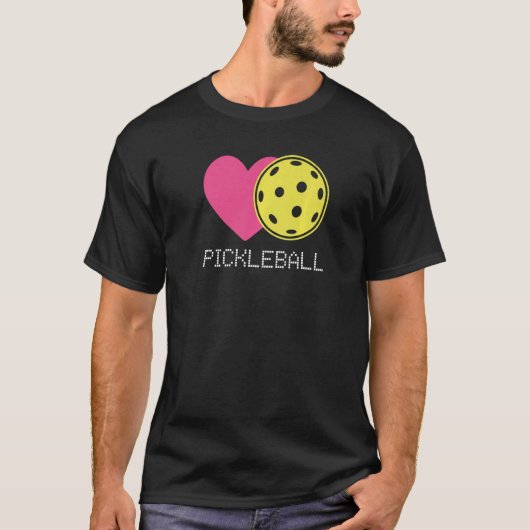ハートラブピックボール Tシャツ (正面)