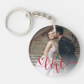 ハートラブフォト キーホルダー (正面)