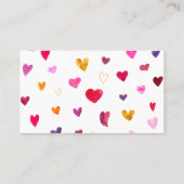 ハートラブペットシッターグルーミングポー 名刺 (裏面)