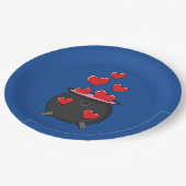 ハートラブポーション ペーパープレート (アングル)