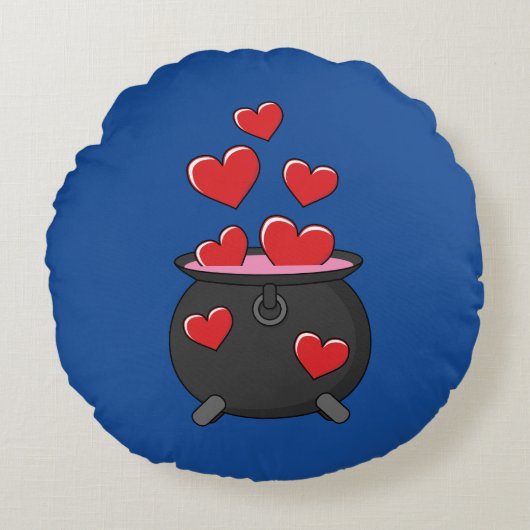 ハートラブポーション ラウンドクッション (正面)