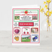 ハートランドの果樹園 カード (黄色い花)