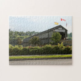 ハートランドワールド最長のカバーブリッジ ジグソーパズル