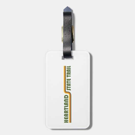 ハートランド州トレイルミネソタ ラゲッジタグ (裏面縦)