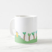 "ハートランド",クラシックコーヒーマグ11オズ コーヒーマグカップ (正面左)