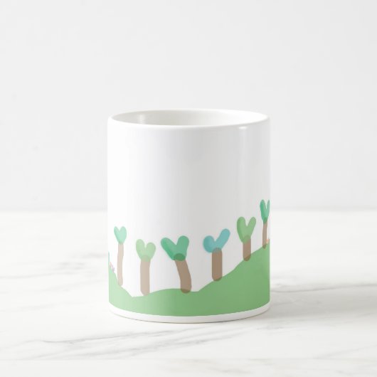 "ハートランド",クラシックコーヒーマグ11オズ コーヒーマグカップ (中央)