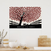 ハートランド – 250 Signature Guest Book Alternative ポスター (キッチン)