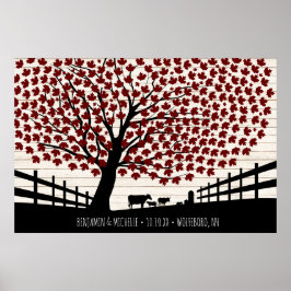 ハートランド – 250 Signature Guest Book Alternative ポスター