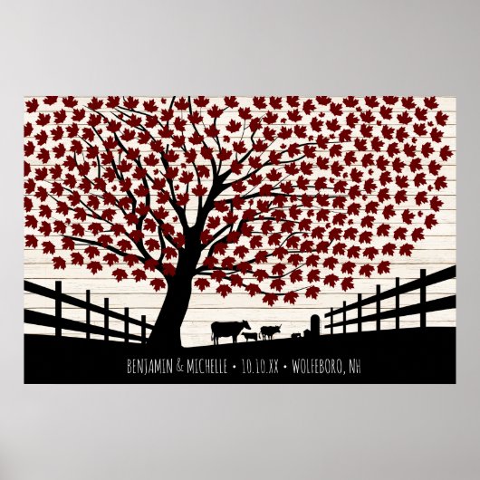 ハートランド – 250 Signature Guest Book Alternative ポスター (正面)