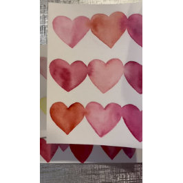 ハートリトルスウィートベビーシャワーおむつラッフル エンクロージャーカード