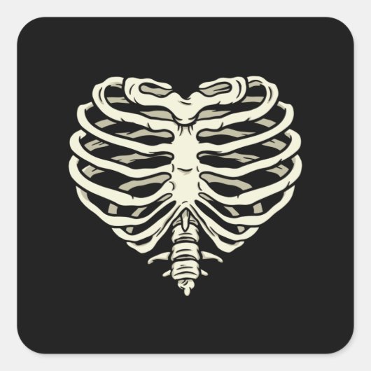 ハートリブケージ スクエアシール (正面)