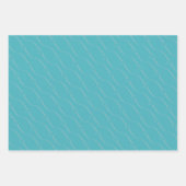 ハートリンクシルバーヴェルディグリ結婚ス婚約 ラッピングペーパーシート (正面2)