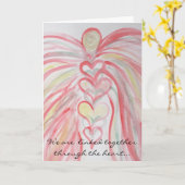 ハートリンク カード (黄色い花)