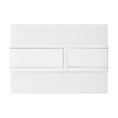 ハートリングや輪結婚テーマ 招待状ベリーバンド (裏面例)