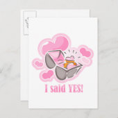 ハートリング 私もイエス 案内ポストカード (正面/裏面)