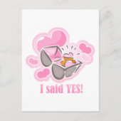 ハートリング 私もイエス 案内ポストカード (正面)