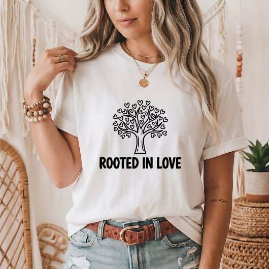 ハートリーフツリー SVG Tシャツ グラフィックTee