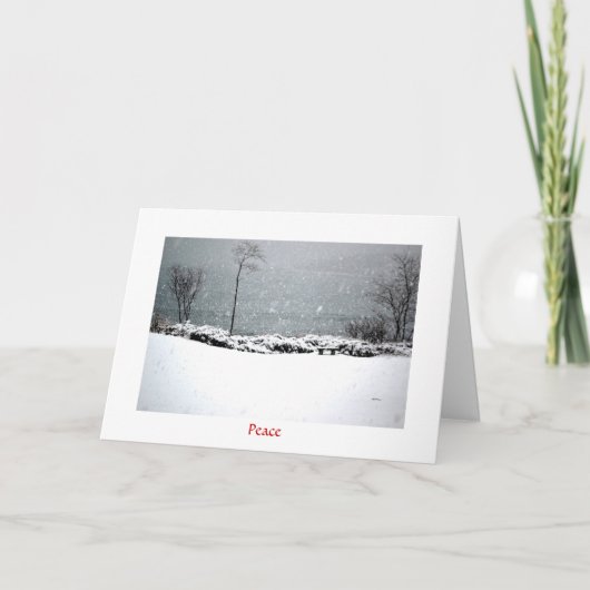 ハートリーメイソンパーク – ホリデーカード – 平和 (正面)