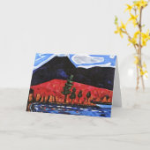 ハートリー – 山カターディン,メイン州,統一された州 カード (黄色い花)