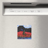 ハートリー – 山カターディン，メイン州，統一された州 マグネット (インサイチュ (食洗機))