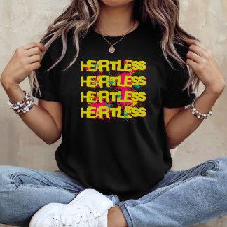 ハートレスアーバングラフィティグランジ Tシャツ