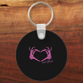 ハートレススケルトンハンズクラシック キーホルダー (正面)