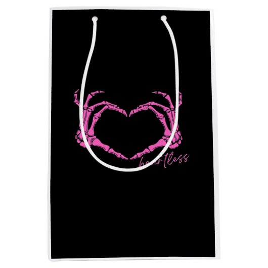 ハートレススケルトンハンズクラシック ミディアムペーパーバッグ (正面)