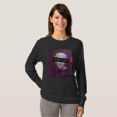 ハートレスVAPORWAVE美学David像Eboy Eg Tシャツ (正面フル)