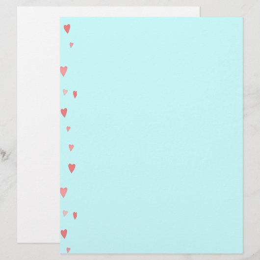 ハートレターヘッド (正面/裏面)