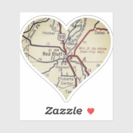 ハートレッドブラフカリフォルニア シール