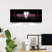 ハートレート訓練ポスター ポスター (ホームオフィス)