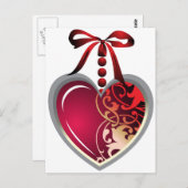 ハートロケット ポストカード (正面/裏面)