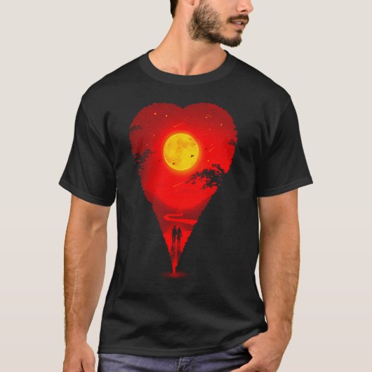 ハートロケーター Tシャツ (正面)