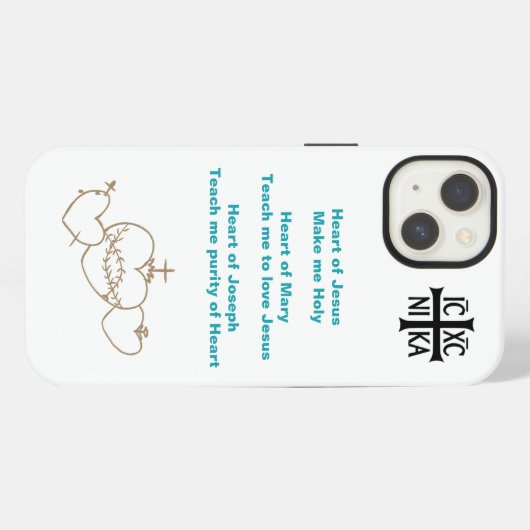 ハートロザリーiPhoneケース iPhoneケース (裏面横)