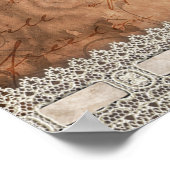 ハートロックと鍵結婚の9テーブル座席表 ポスター (角)