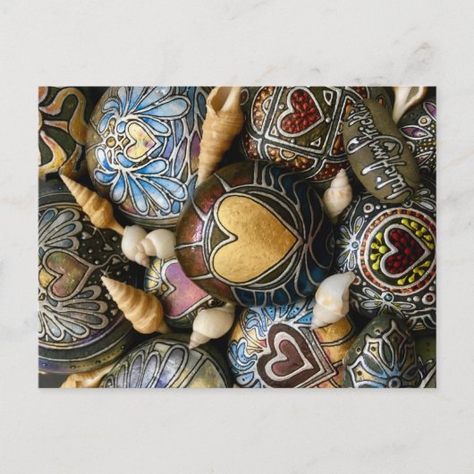 ハートロック！はがきもやる！ ポストカード (正面)