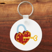 ハートロック キーホルダー (正面)