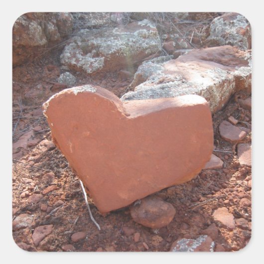 ハートロック(5)シール スクエアシール (正面)