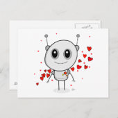 ハートロボット – はがき (正面/裏面)