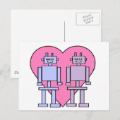 ハートロボット ポストカード (正面/裏面)