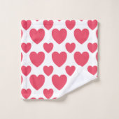 ハートローバスタオルセット バスタオルセット (ウォッシュタオル)