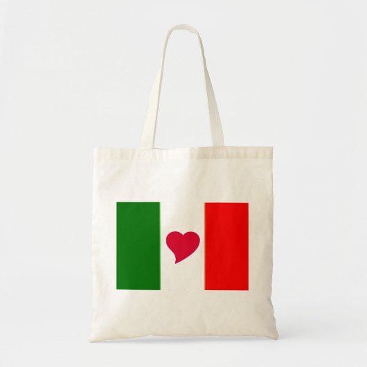 ハートローヴェイタリアバッグ トートバッグ (正面)