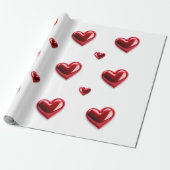 ハートワーピング紙 ラッピングペーパー (アンロールド)