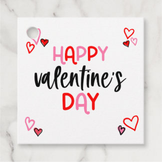 ハートヴァレンティーンズデイビーフギフトラベル フェイバータグ